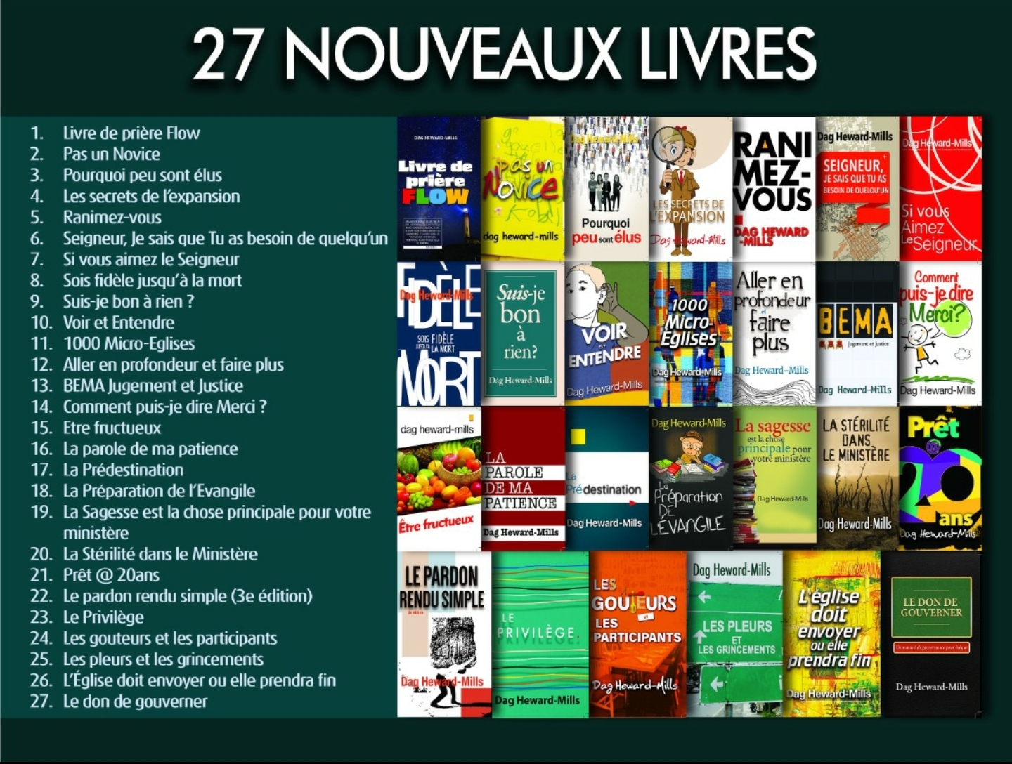 Nouveaux Livres Publié